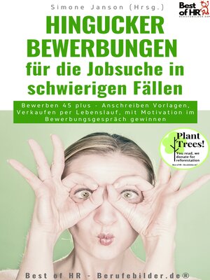 cover image of Hingucker-Bewerbungen für die Jobsuche in schwierigen Fällen